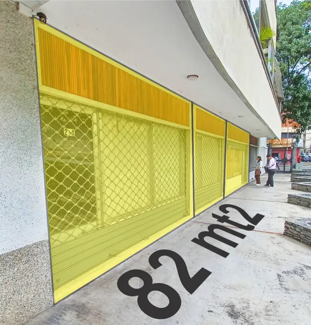 Bajón Local Comercial 82 Mt2 Sabana Grande A Nivel De Calle, Av Solano, Oficina