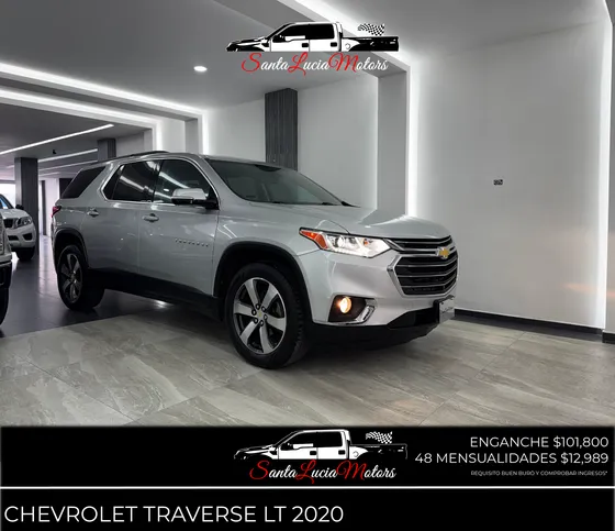 Chevrolet Traverse 3.6 Lt Piel 7pas At