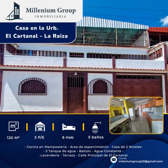 Casa En Cartanal Santa Teresa Del Tuy