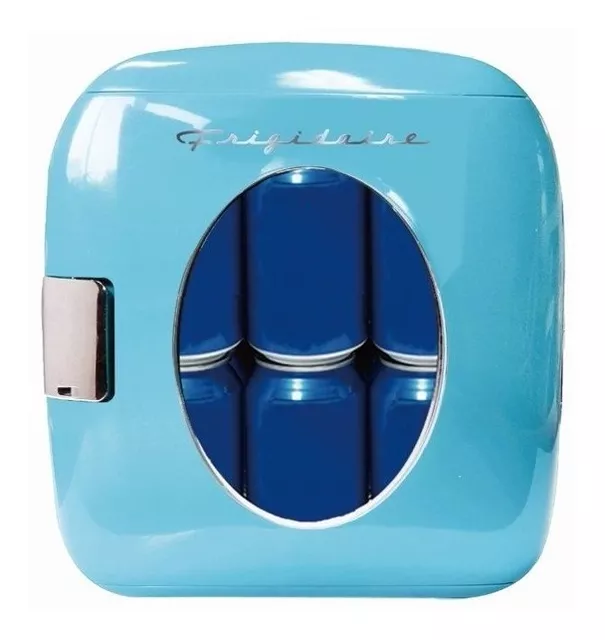 Mini Refrigerador Frigidaire Retro Azul Original 12 Latas | Meses sin  intereses