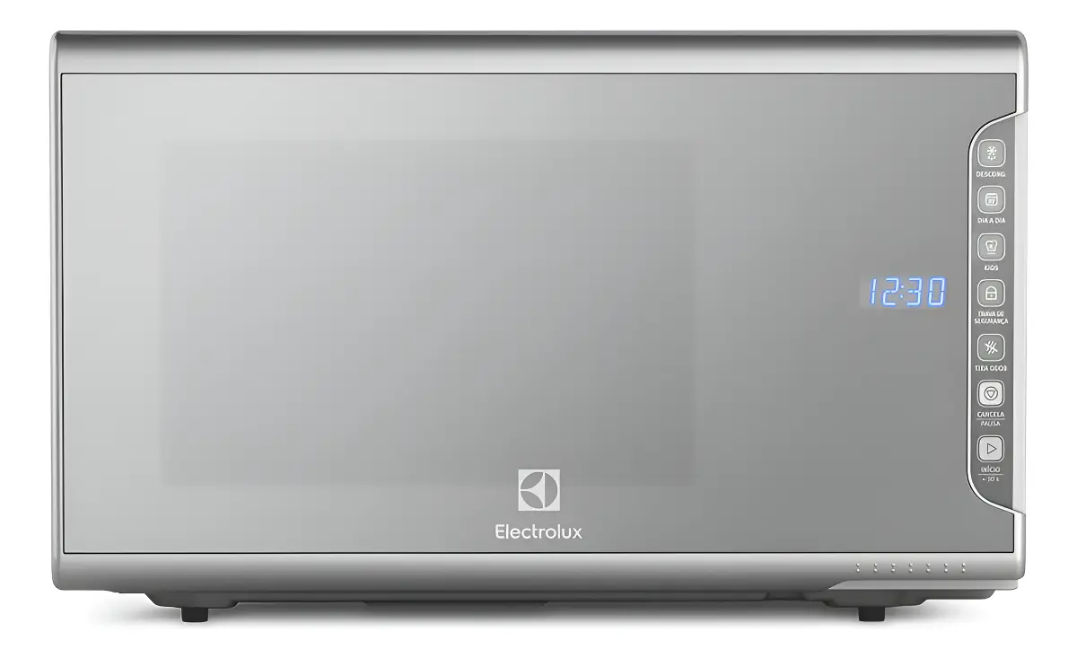Micro-ondas Electrolux Prata Com Painel Integrado 31l (mi41s