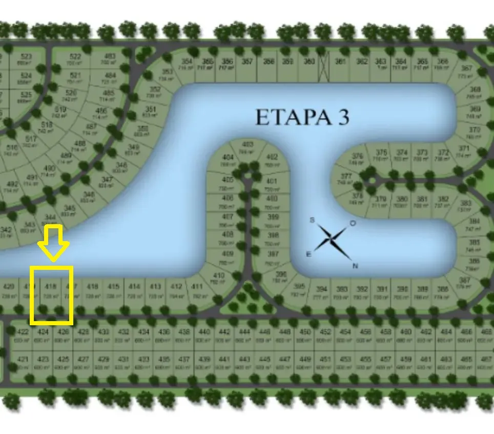 Lote / Terreno A Laguna | 728m2 | Damasia Al Sur Canning | Dueño Directo Vende