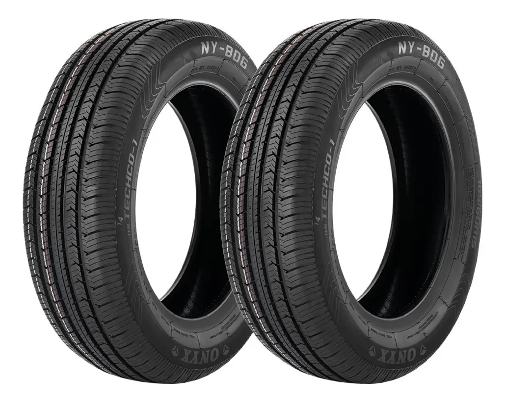 Jogo 2 Pneus Onyx Aro 15 Ny-806 195/60r15 88h