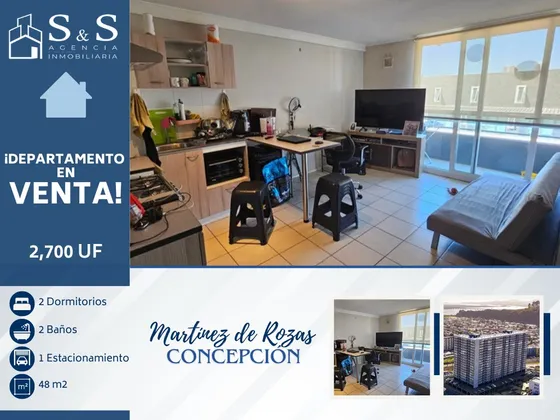 Departamento En Venta En Concepción, A Pasos U.s.t. Y Lider