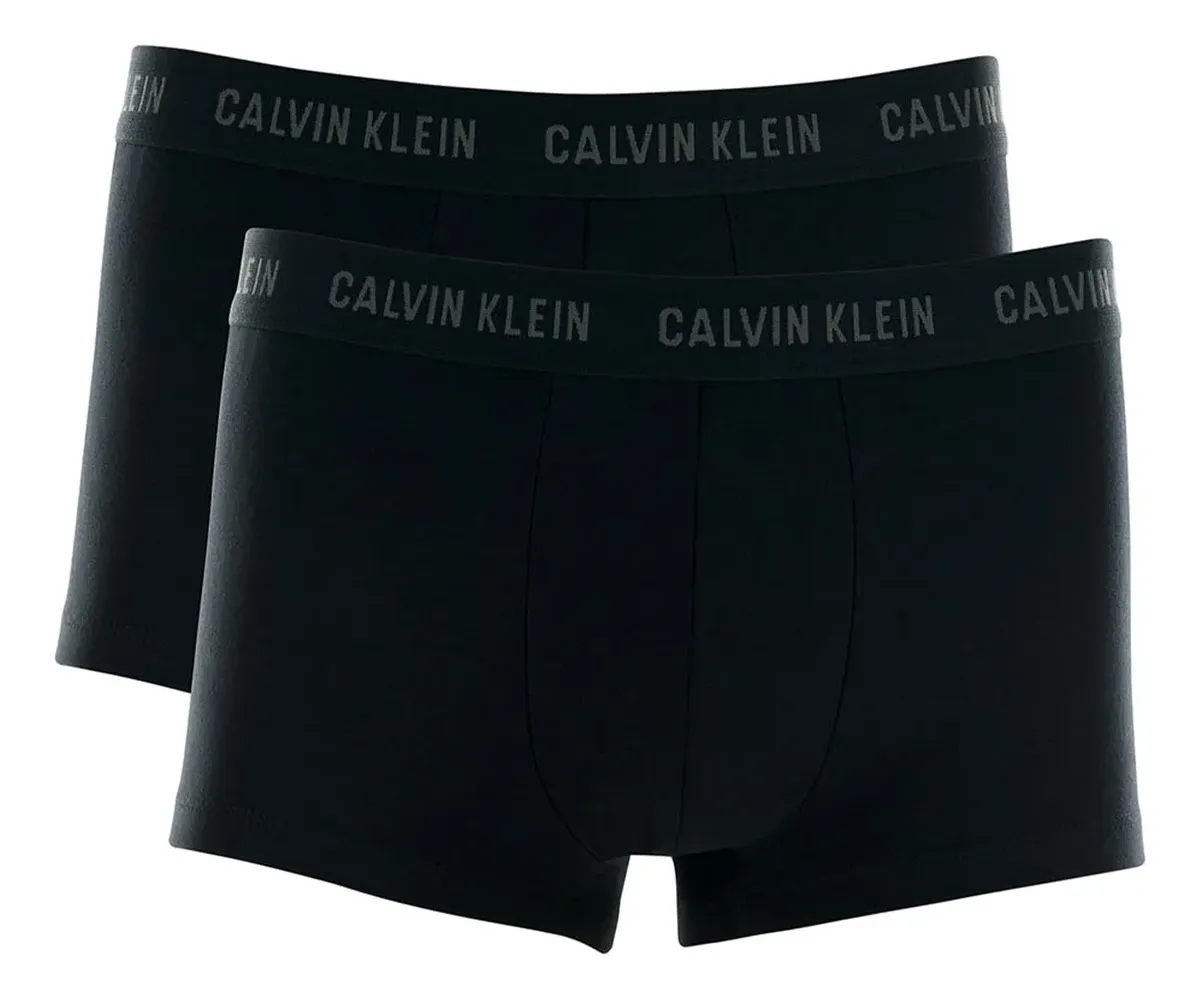 Kit 2 Cuecas Boxer Algodão Cotton Confortável Calvin Klein