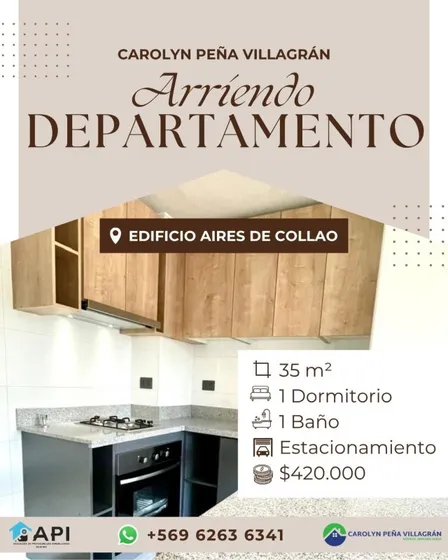 Departamento 1 Dormitorio, Collao Concepción