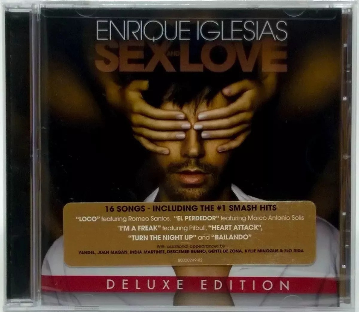Cd Enrique Iglesias Sex And Love 2014 Deluxe Edition Americano Mercado Livre