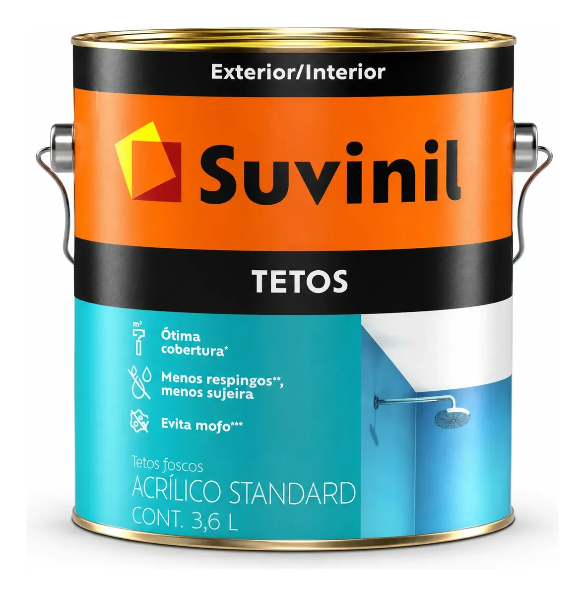 Tetos Branco Neve 3,6l Suvinil