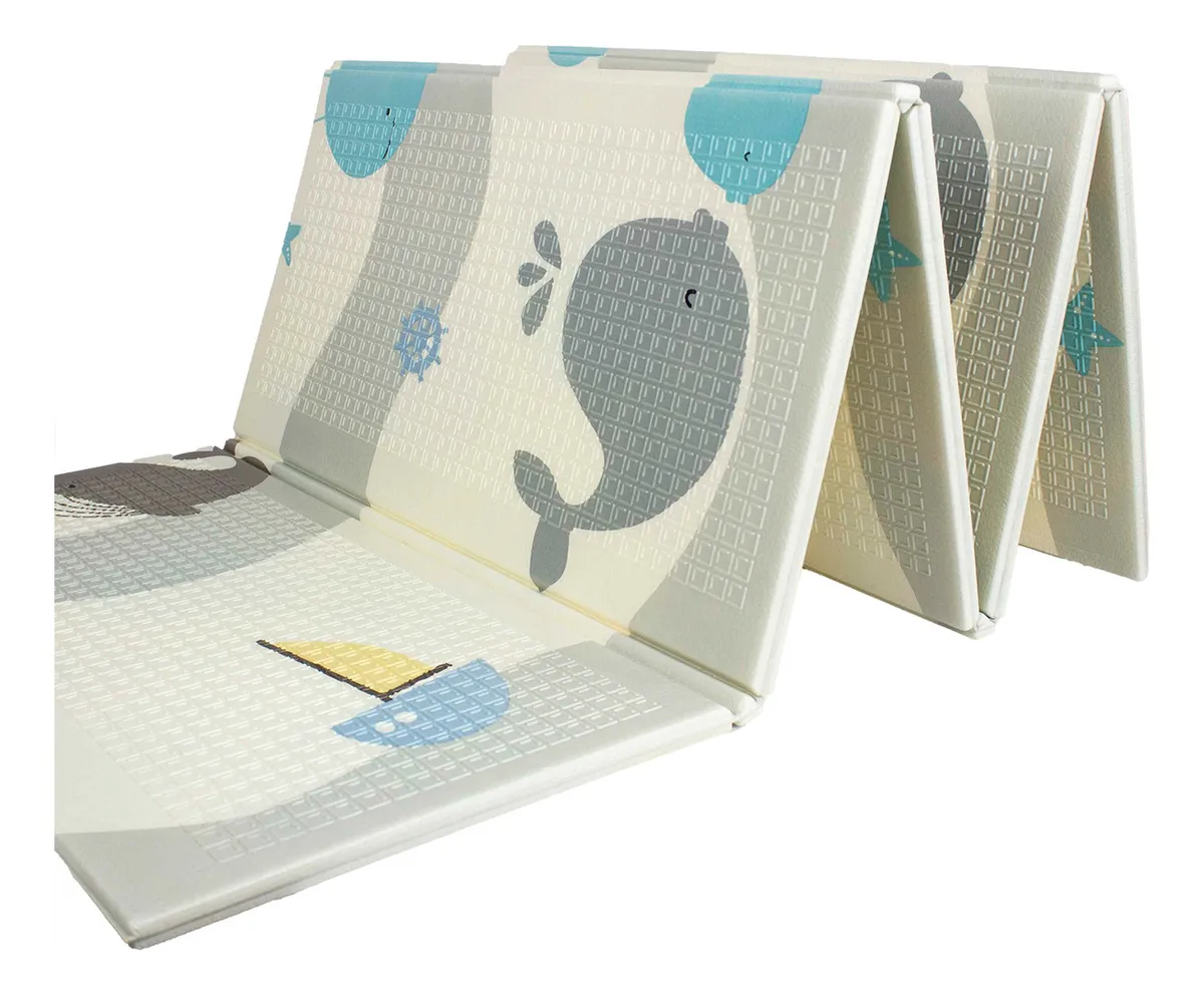 Tapete Alfombra Plegable Reversible Antigolpes Para Niños