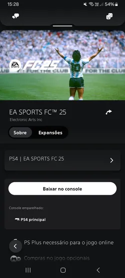Playstation Conta