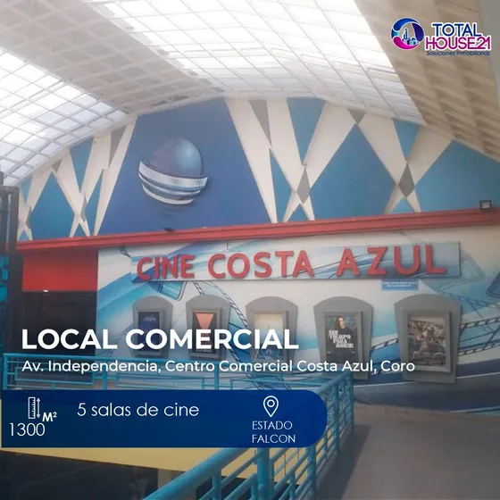 Local Comercial En Venta En Av. Independencia, Centro Comercial Costa Azul, Coro Falcon