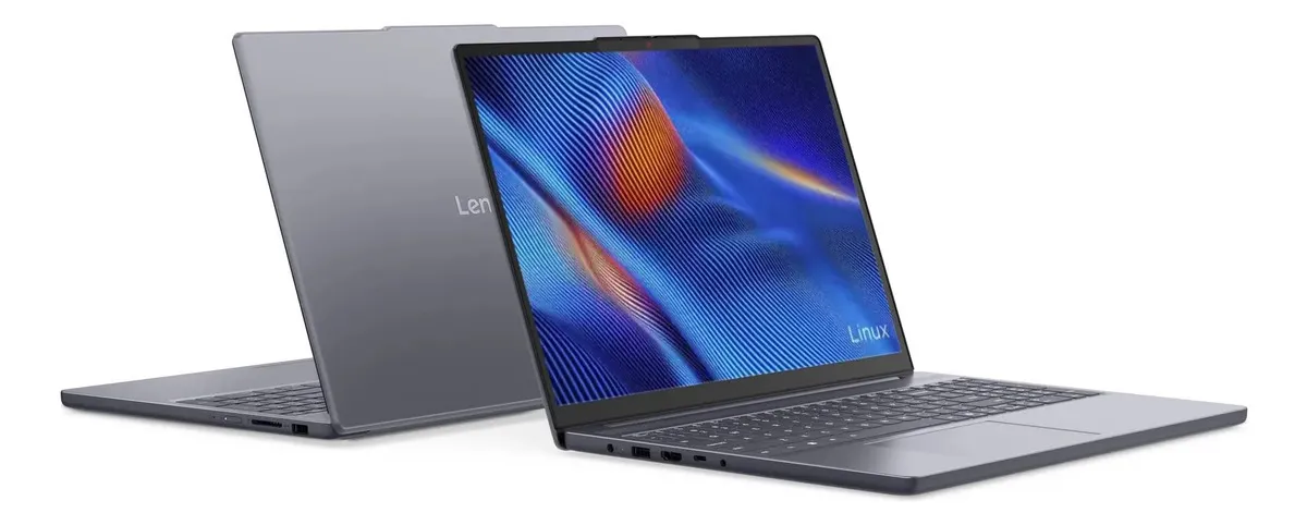 Notebook Lenovo Ideapad Slim 3i Intel Core 3 100u 8gb 256gb Ssd Linux 15.3 - 83nus00000 Luna Grey