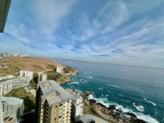 Departamento Costa De Montemar Vista Panorámica 4d 3b 2e