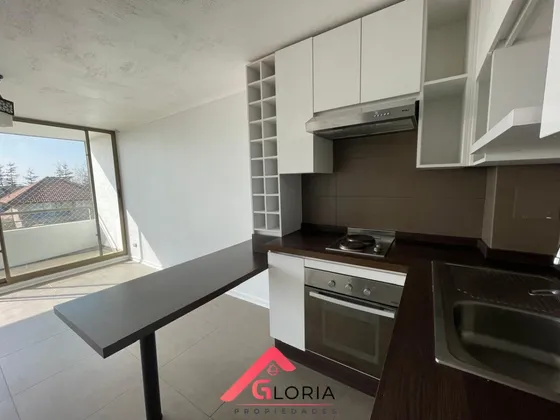 Arriendo Departamento 1 Dormitorio Semi Amoblado, Curauma