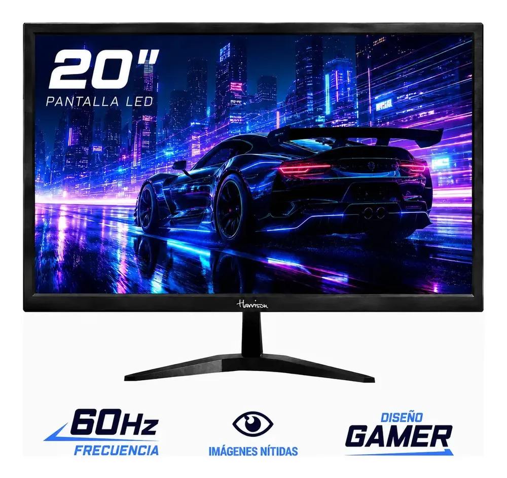 Monitor 20 Led Hd Hdmi Vga | Harrison