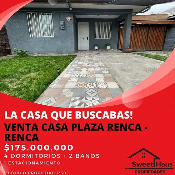 A Pasos De La Plaza De Renca 