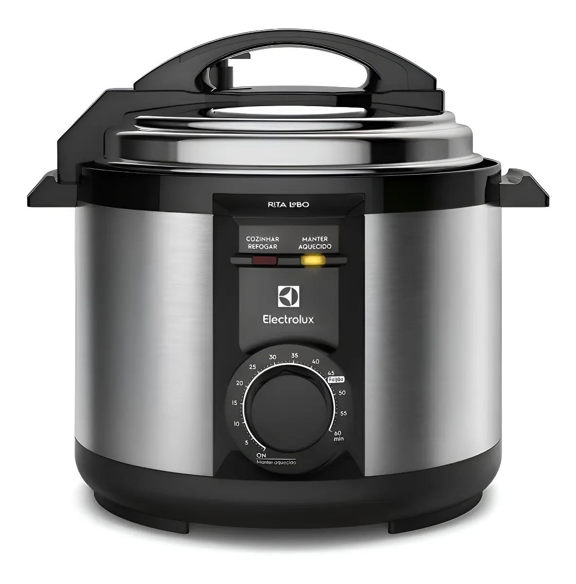 Panela de Pressão Elétrica Electrolux 5L Cor Inox Efficient por Rita Lobo PCE20