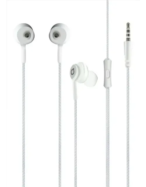 Auricular In Ear Only Mod17 3,5mm Microfono Color Blanco