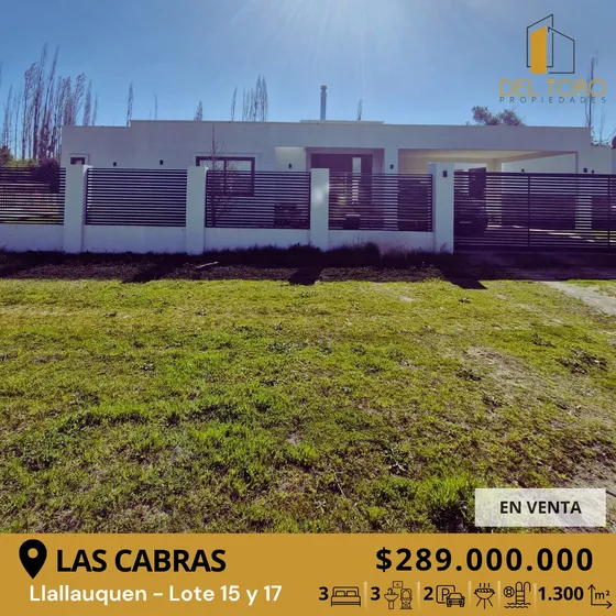 Parcela Con Hermosa Casa En Llallauquen, Comuna De Las Cabra