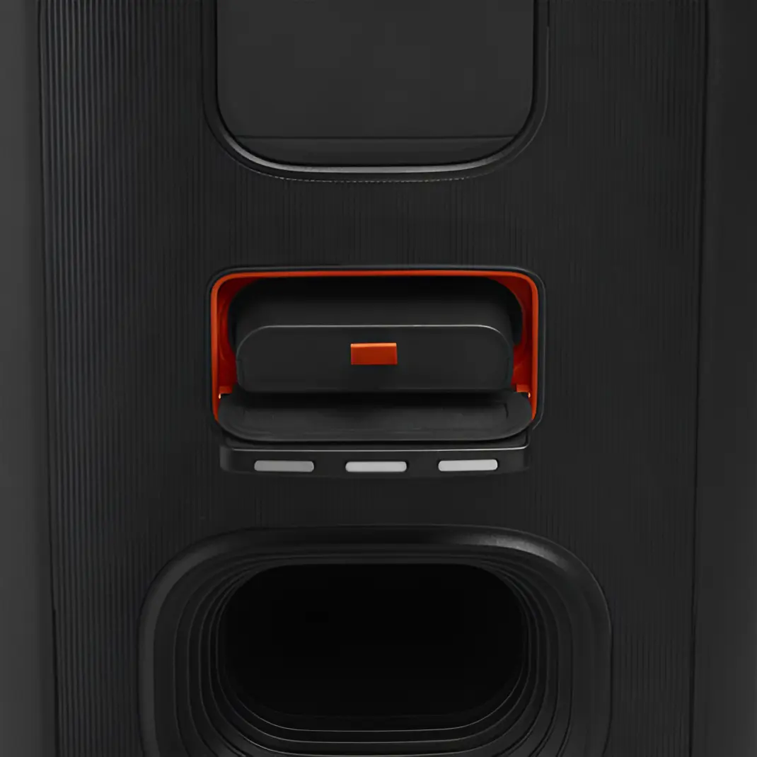 Caixa De Som Bluetooth Partybox Stage 320 Jbl Blpbstage320br Preta Preto 127/220v