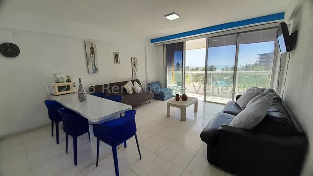 Apartamento Con Salida Directa Al Mar, En Playa Parguito. Isla De Margarita. Dm