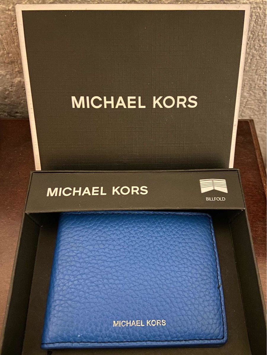 Tarjetero Michael Kors Azul | Mercado Libre