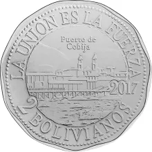 Vendo Moneda (de Coleccion) De Bolivianos 2 Del Año 2017