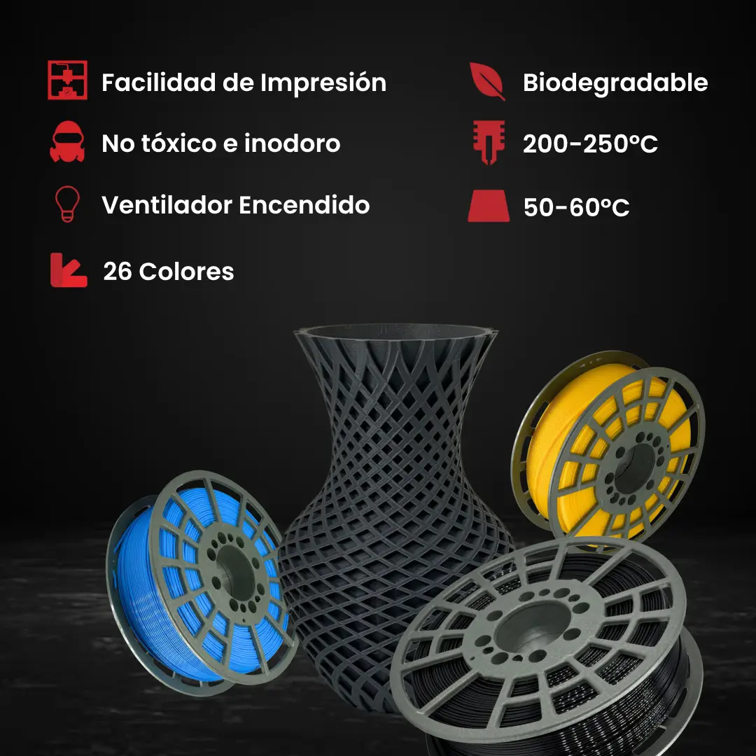 FILAMENTO GST3D PLA WHITE — foto 2