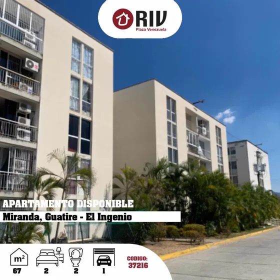 Alquiler Apartamento En Guatire, Conjunto Las Acacías