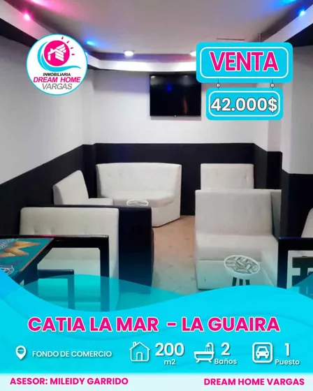Local Con Fondo De Comercio  Catia La Mar. La Atlántida  La Guaira.