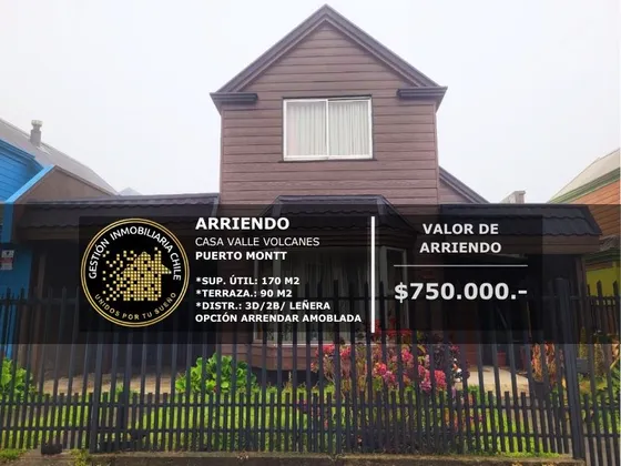 ¡tu Nuevo Hogar Te Espera En Valle Volcanes!  3d/2b/leñera