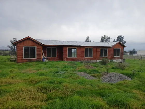 Casa Nueva Emplazada En Parc. Plana De 5000 Metros Melipilla
