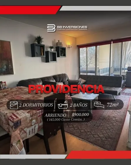 Departamento En Arriendo Amoblado Disponible En Octubre