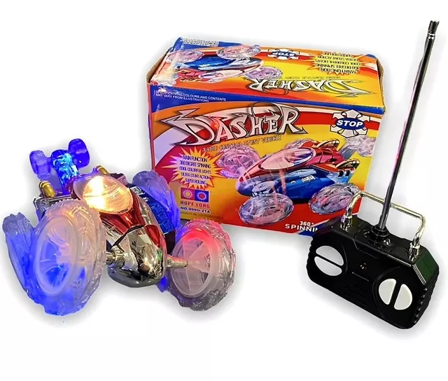 Carro Controle Remoto Carrinho Brinquedo Racing Luzes Led Cor