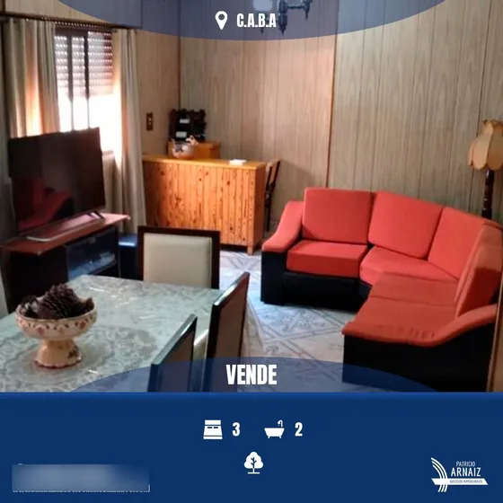 Se Vende Excelente Duplex En Ciudad Autonoma De Buenos Aires. También Se Puede Permutar Por Propiedad En La Ciudad De Saladillo.