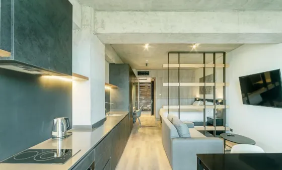 Departamento Amoblado En Arriendo De 1 Dorm. En Lo Barnechea