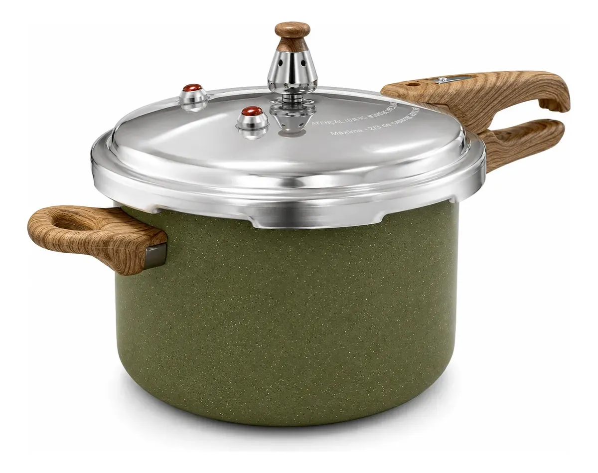 Panela De Pressão Fratelli Max Chef Wood 4,2l Indução