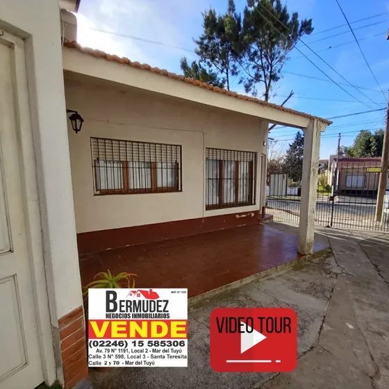 Chalet Venta 2 Amb Santa Teresita Calle 42 E/ 6 Y 7 Apto Credito!!