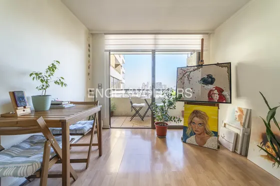 Cómodo 1d/1b Con Vista A Jardines En Barrio Italia