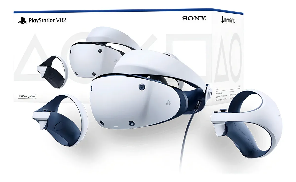 Playstation VR2 Sony para PS5 Headset Realidade Virtual Branco