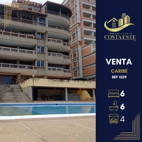 Venta Apartamento En Caribe Ref 1559