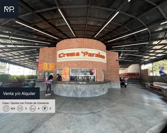 Casa-quinta  Comercial  Con Fondo De Comercio