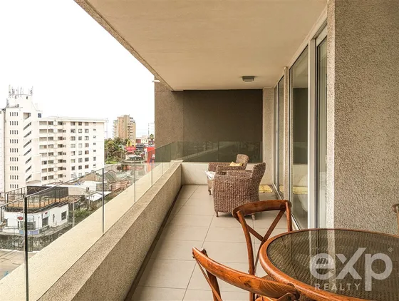 Dpto Viña: 2d-2b 80m &#43; Balcón, Amoblado - Frente Casino
