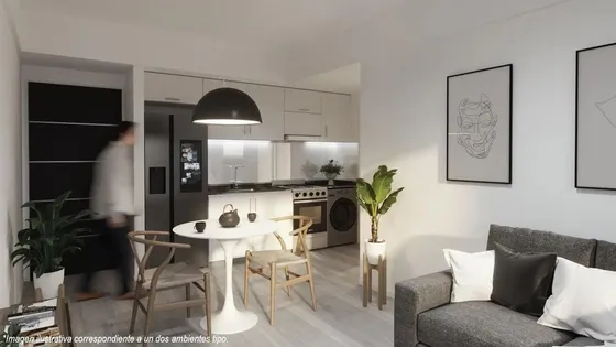Venta Departamento 2 Amb Caseros Balcon Cochera