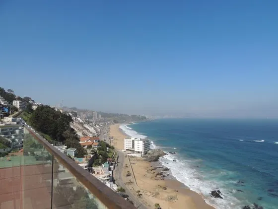 Departamento Con Vista A Valparaiso Y Reñaca.