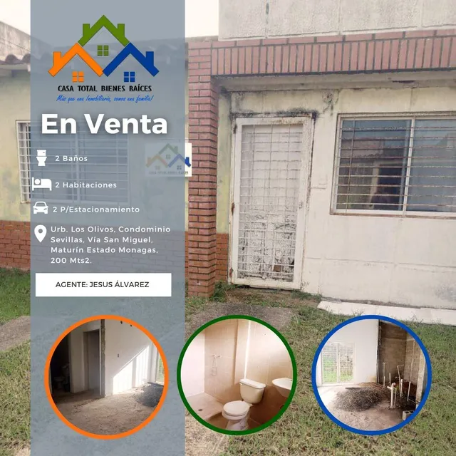 Se Vende Casa En La Urbanizacion Los Olivos