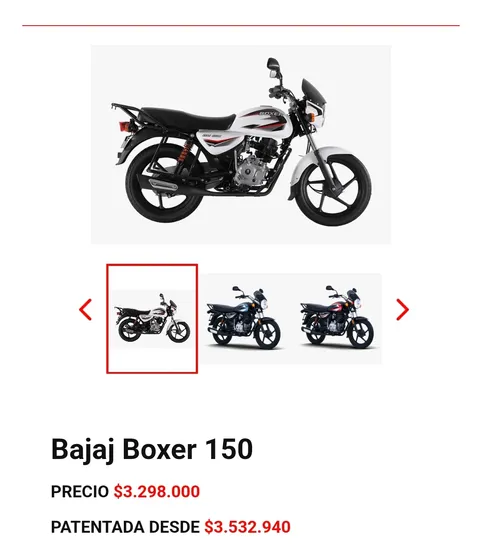 Bajaj Boxer 150 Caja 5ta 2023 311 Km Impecable!