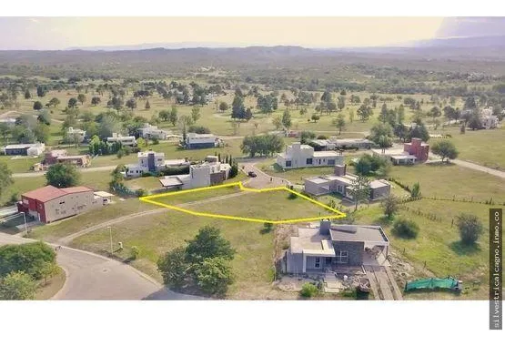 Lote En Venta, 1054m2. 1º Etapa. Vista Panorámica. Carlos Paz Golf