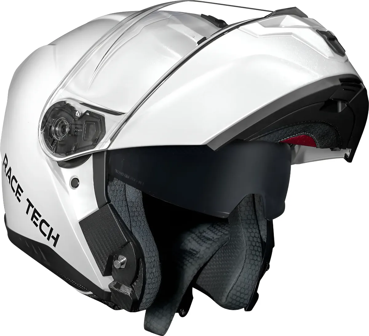Capacete Robocop Race Tech Signal Articulado Escamoteável