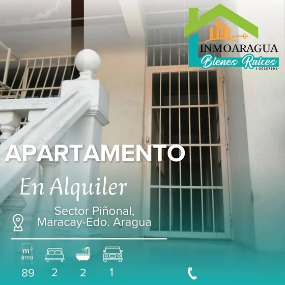 Apartamento En Alquiler/ Piñonal/maracay/ Js0214